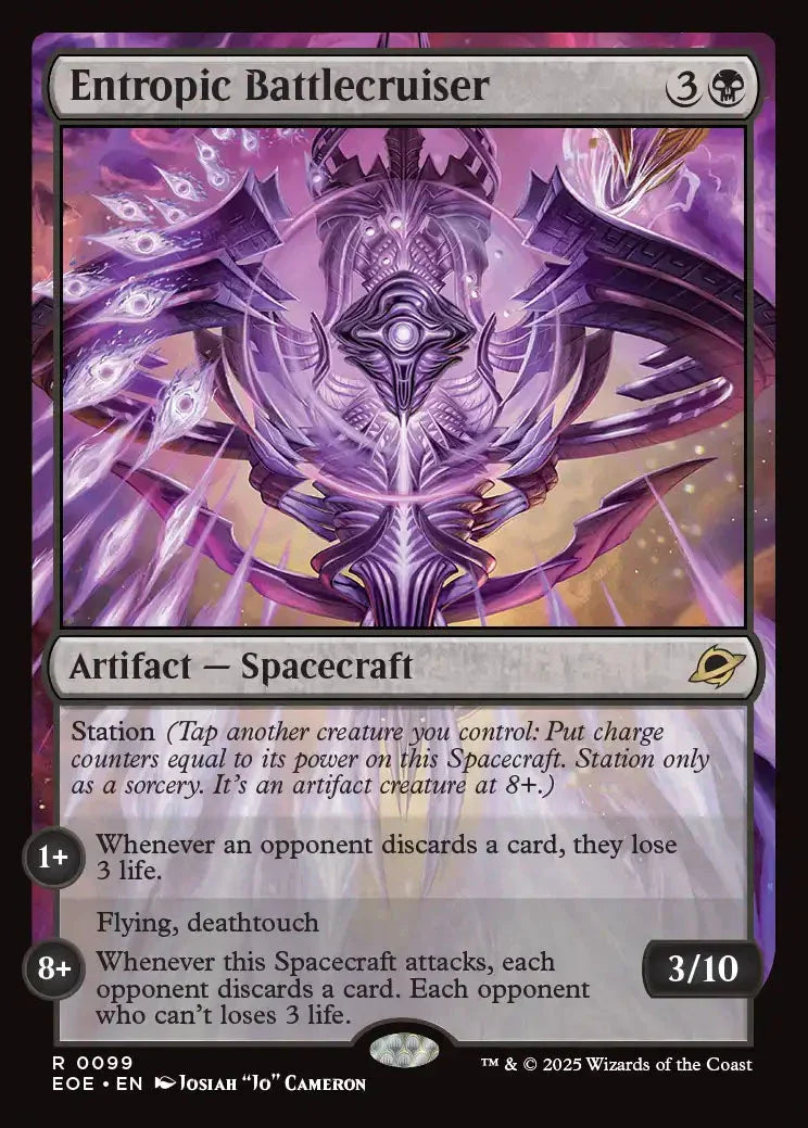[Foil] EOE 099 Entropic Battlecruiser R