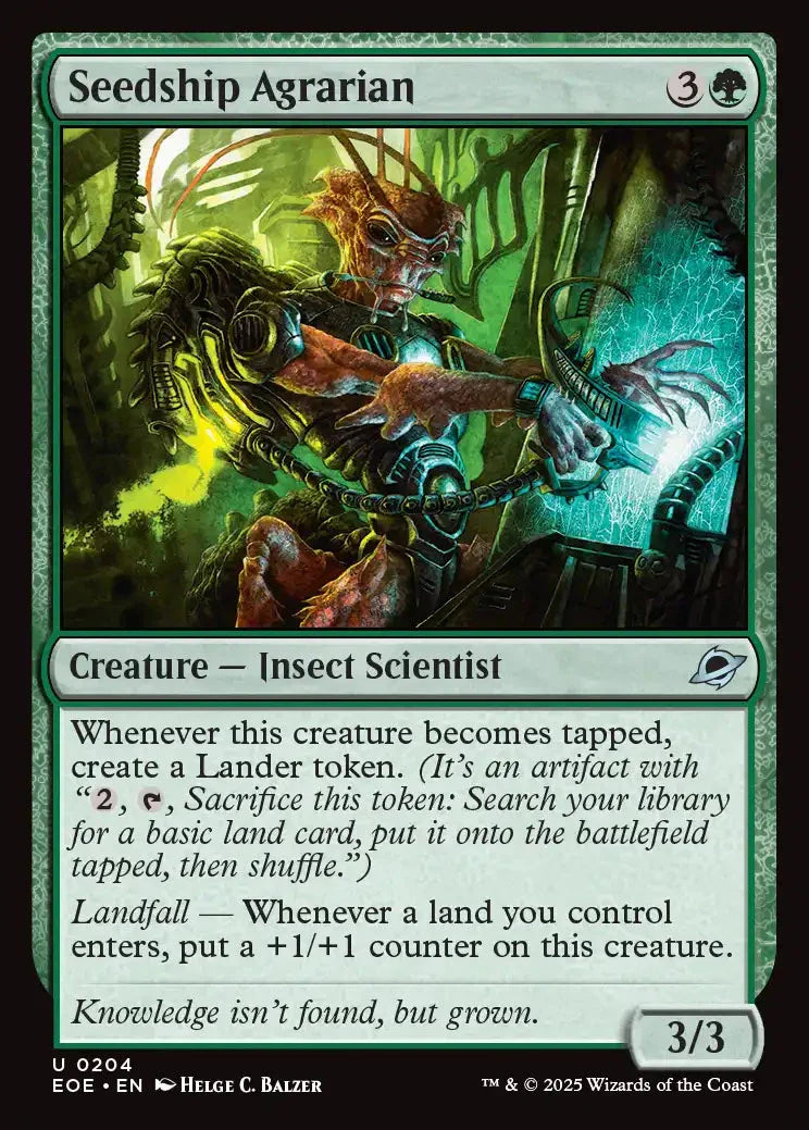 [Foil] EOE 204 Seedship Agrarian U