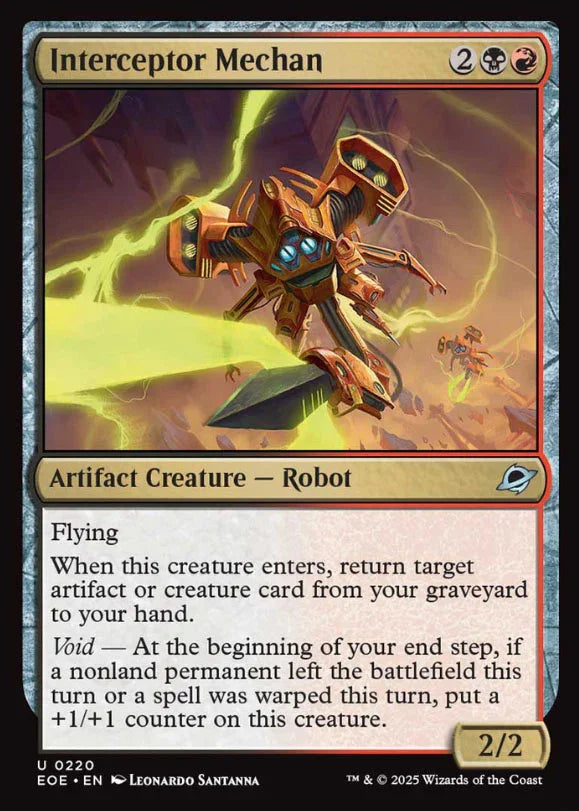 [Foil] EOE 220 Interceptor Mechan U