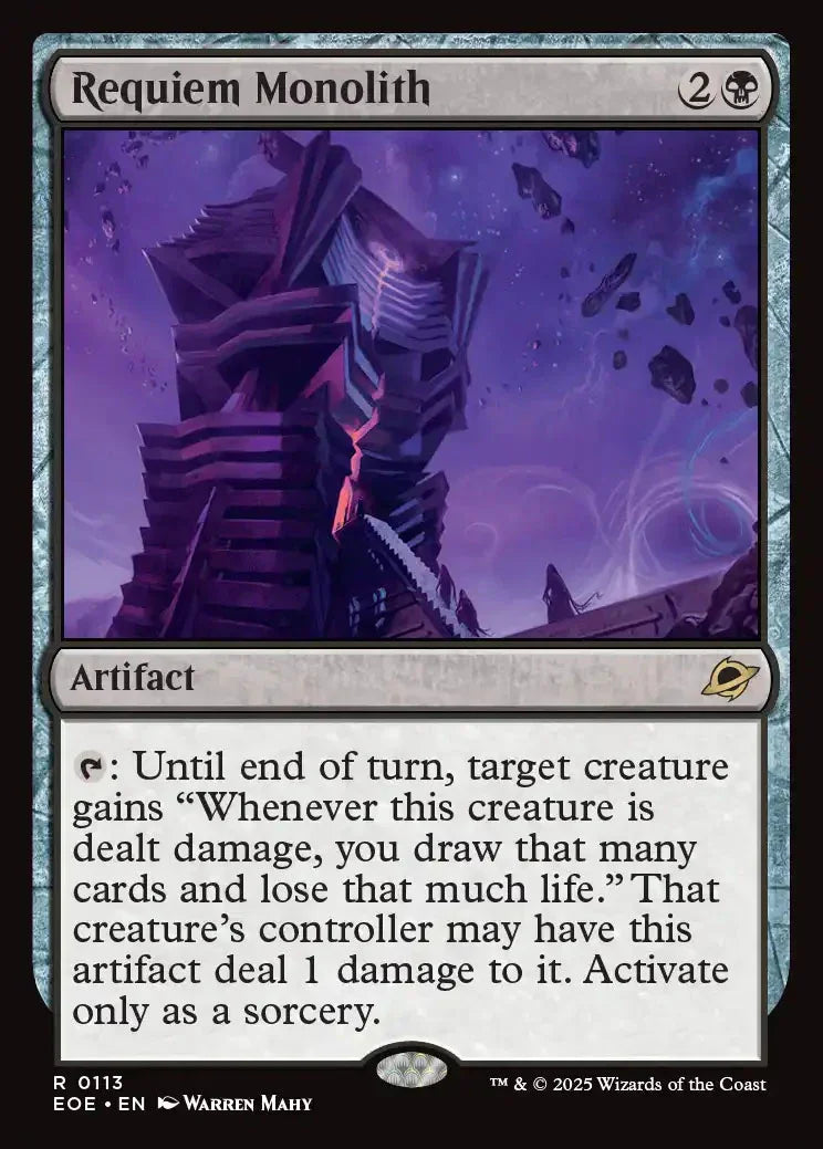 [Foil] EOE 113 Requiem Monolith R