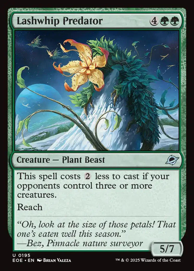[Foil] EOE 195 Lashwhip Predator U