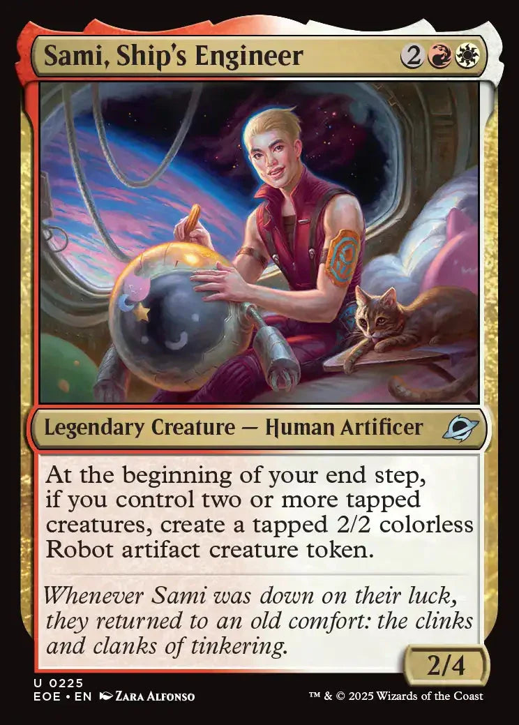[Foil] EOE 225 Sami, Ship's Engineer U