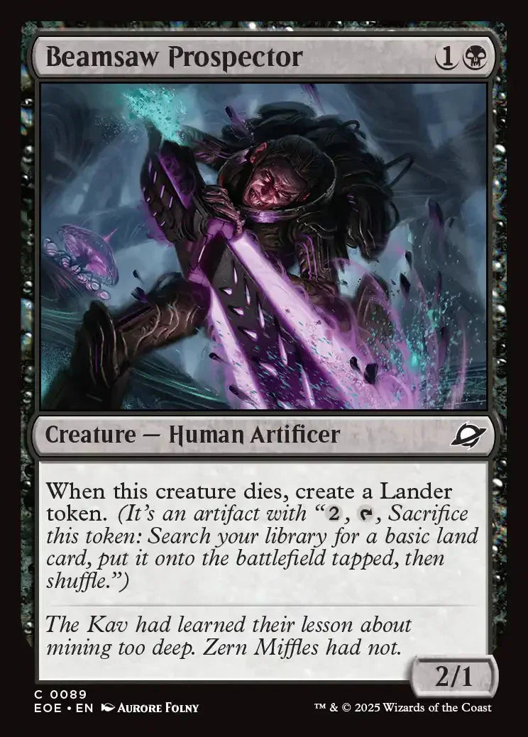 [Foil] EOE 089 Beamsaw Prospector C