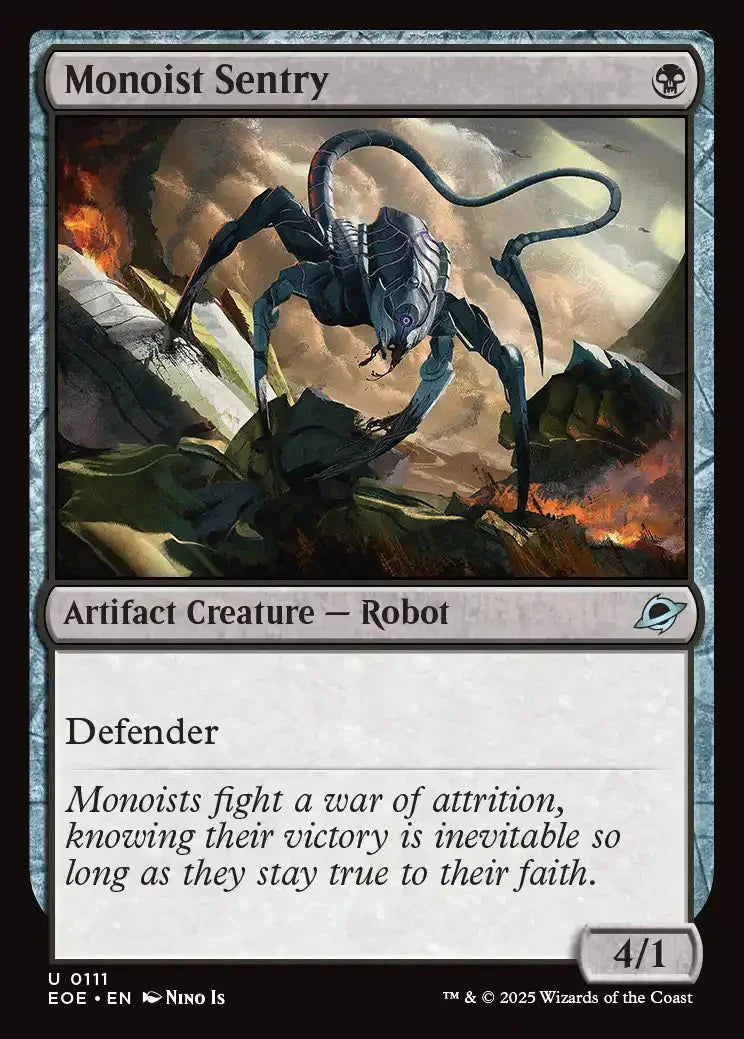 [Foil] EOE 111 Monoist Sentry U