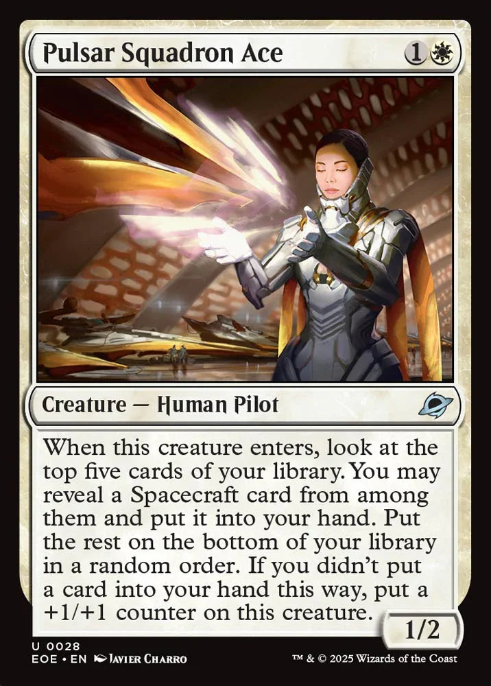 [Foil] EOE 028 Pulsar Squadron Ace U
