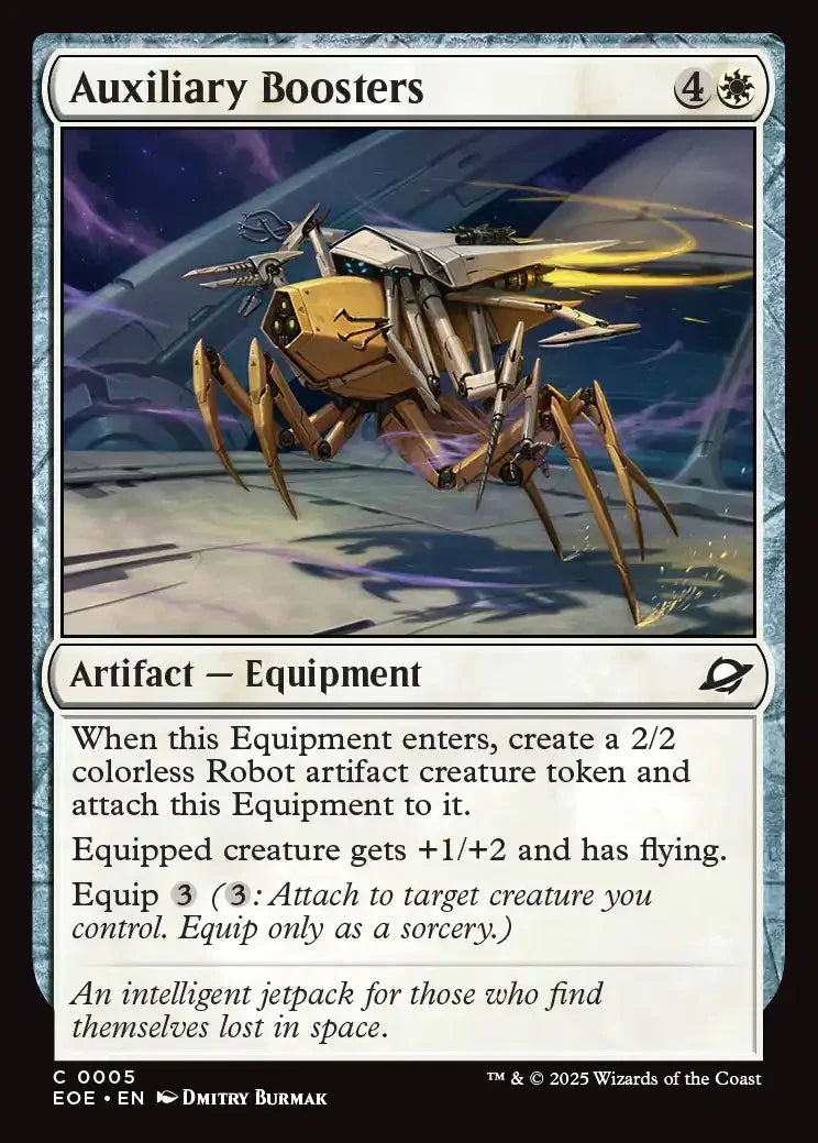 [Foil] EOE 005 Auxiliary Boosters C