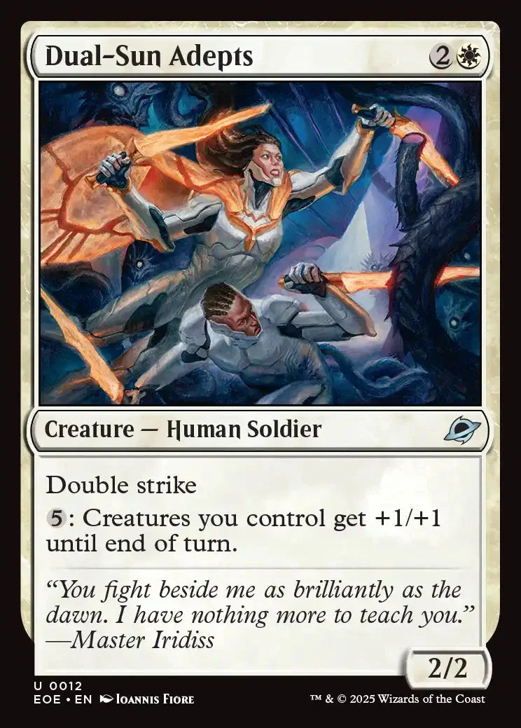 [Foil] EOE 012 Dual-Sun Adepts U