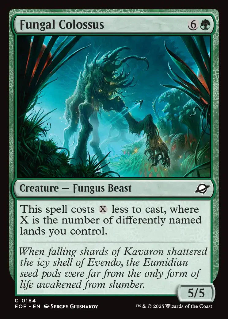 [Foil] EOE 184 Fungal Colossus C