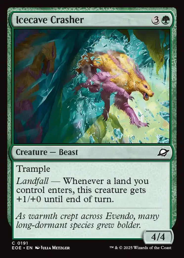 [Foil] EOE 191 Icecave Crasher C