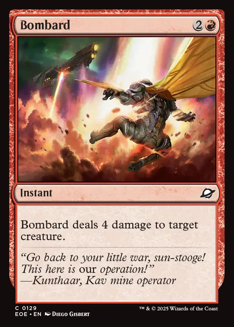 [Foil] EOE 129 Bombard C