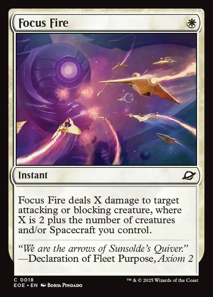 [Foil] EOE 018 Focus Fire C