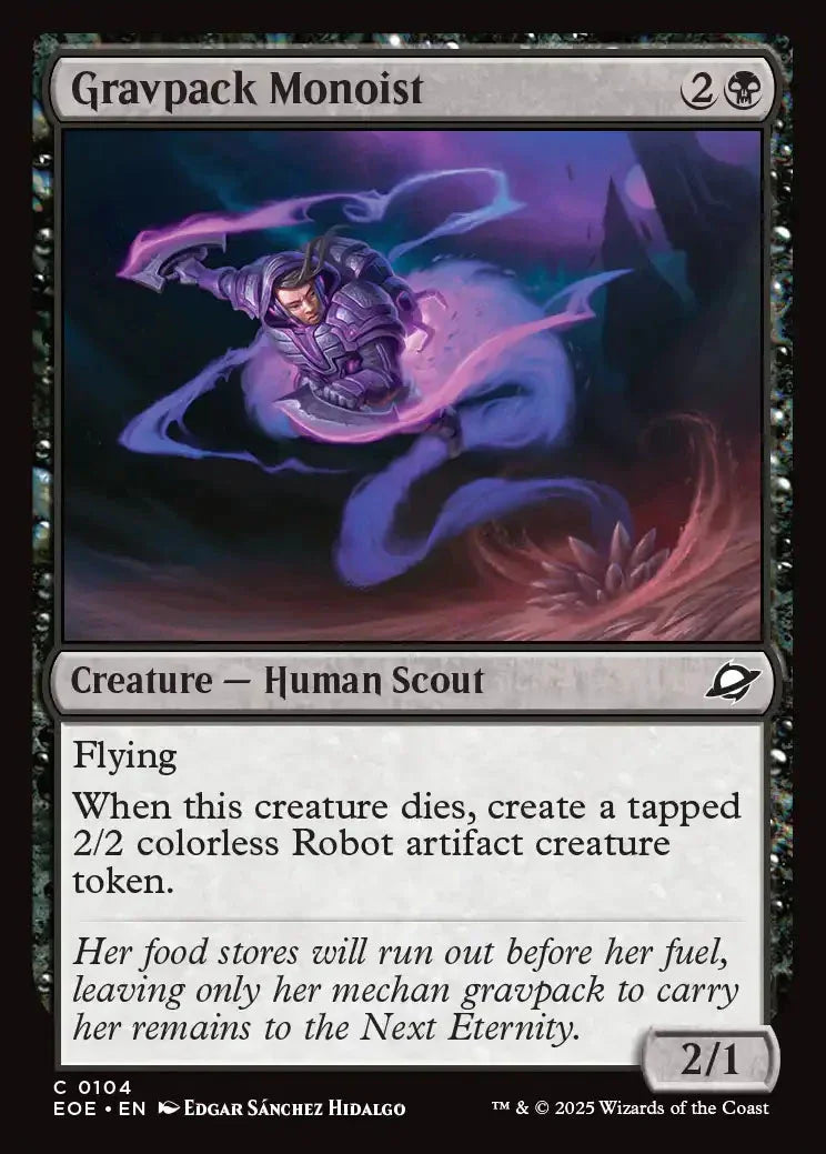 [Foil] EOE 104 Gravpack Monoist C