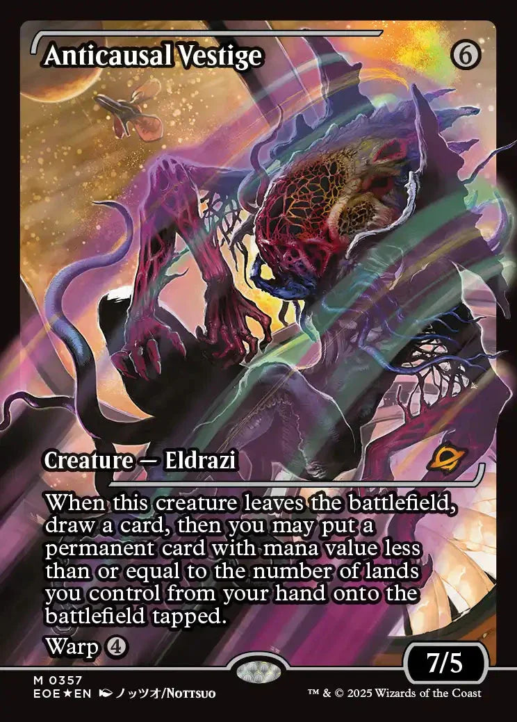 [Foil] EOE 357 Anticausal Vestige (0357 - Japan Showcase) R