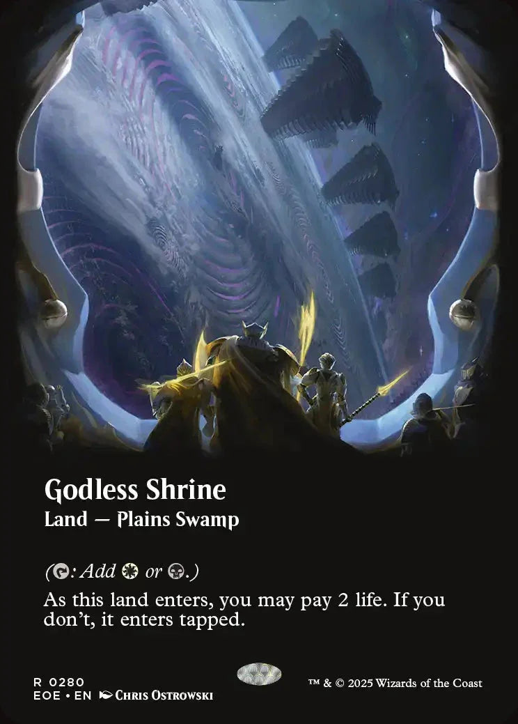[Foil] EOE 280 Godless Shrine (0280 - Borderless) R