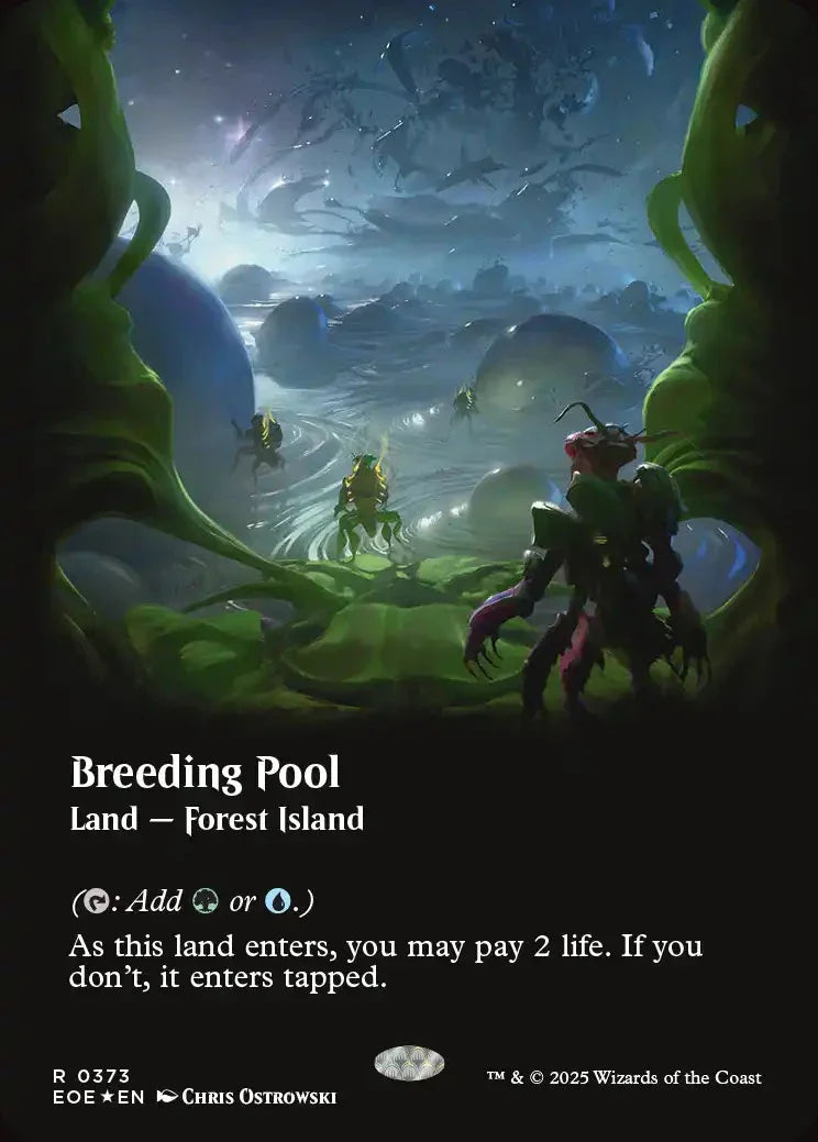 [Foil] EOE 373 Breeding Pool (0373 - Borderless Galaxy Foil) R