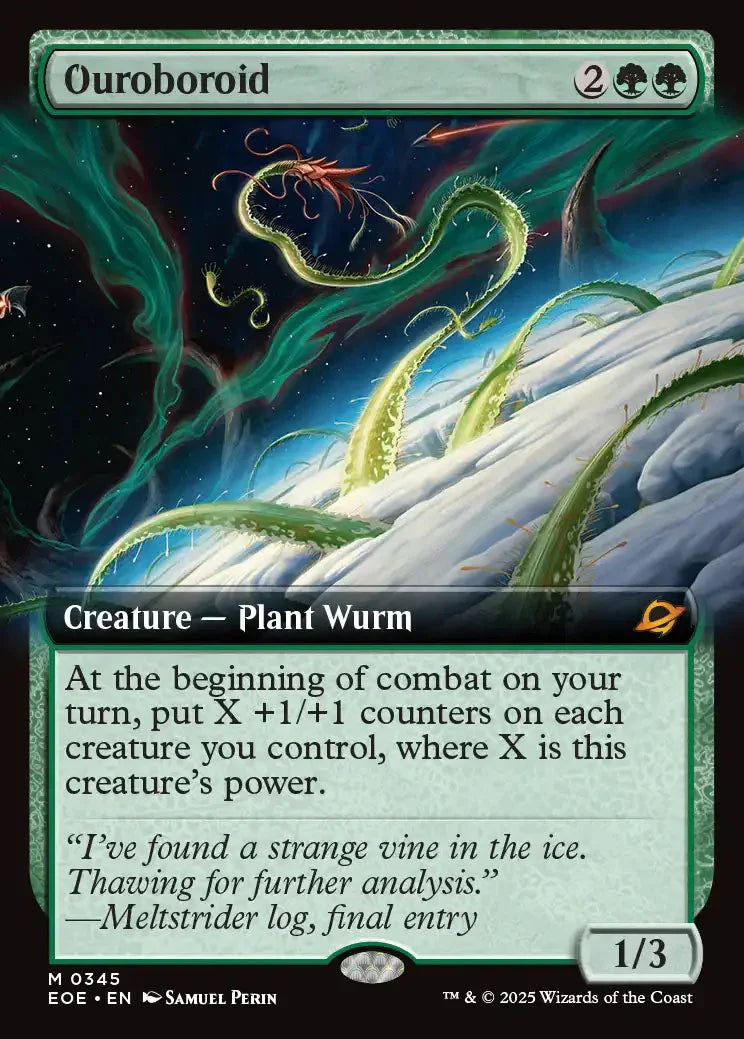 [Foil] EOE 345 Ouroboroid (0345 - Extended Art) M