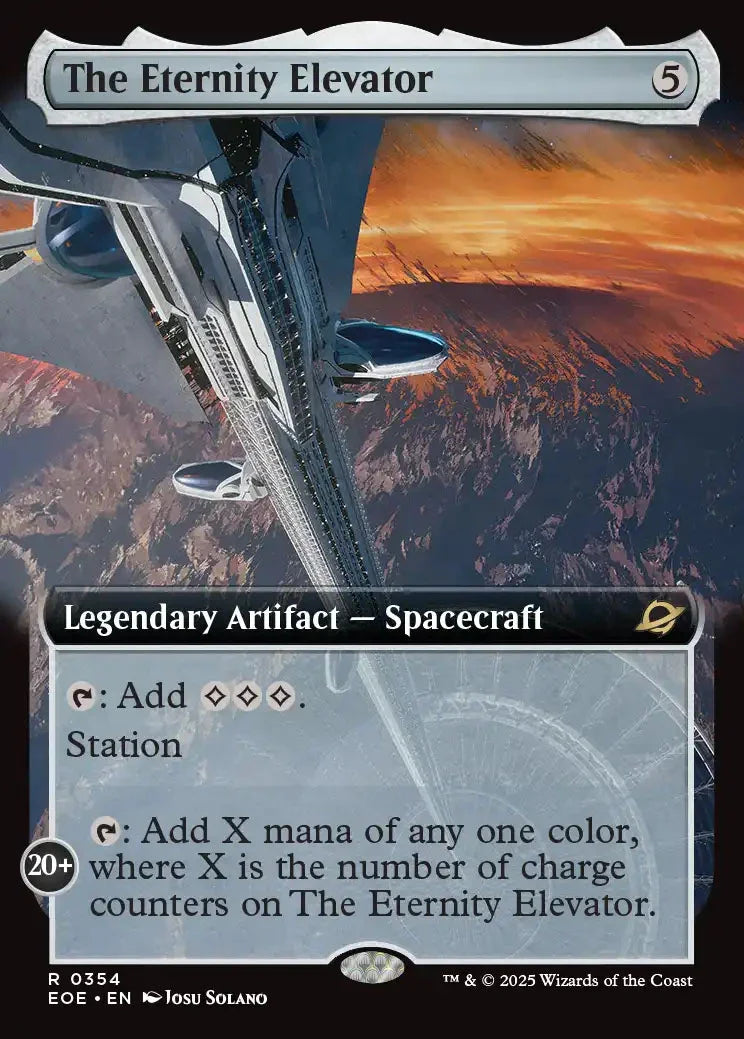 [Foil] EOE 354 The Eternity Elevator (0354 - Extended Art) R