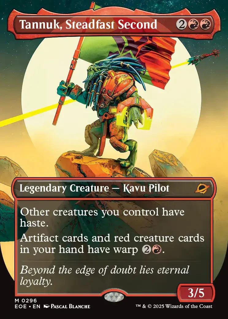 [Foil] EOE 296 Tannuk, Steadfast Second (0296 - Borderless) M