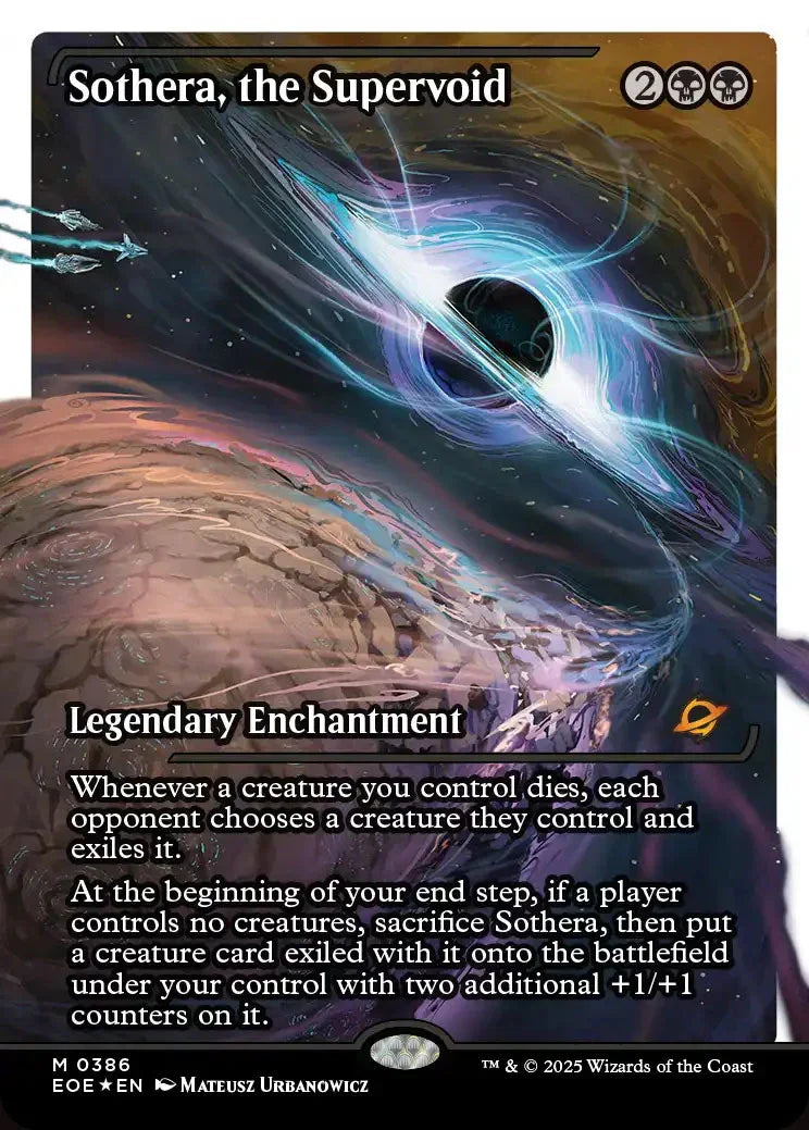 [Foil] EOE 386 Sothera, the Supervoid (0386 - Japan Showcase Fracture Foil) M