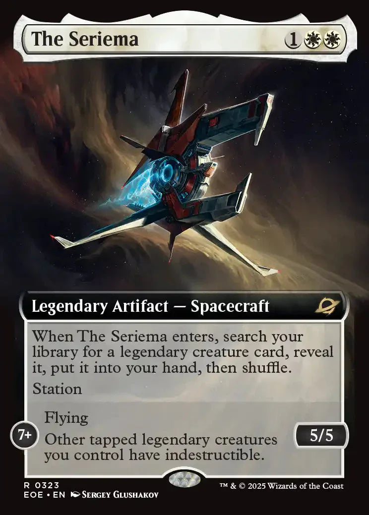 [Foil] EOE 323 The Seriema (0323 - Extended Art) R