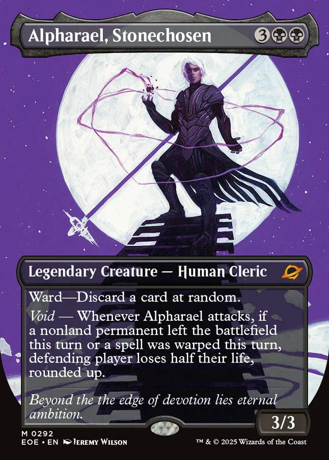 [Foil] EOE 292 Alpharael, Stonechosen (0292 - Borderless) M