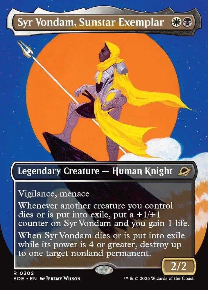 [Foil] EOE 302 Syr Vondam, Sunstar Exemplar (0302 - Borderless) R