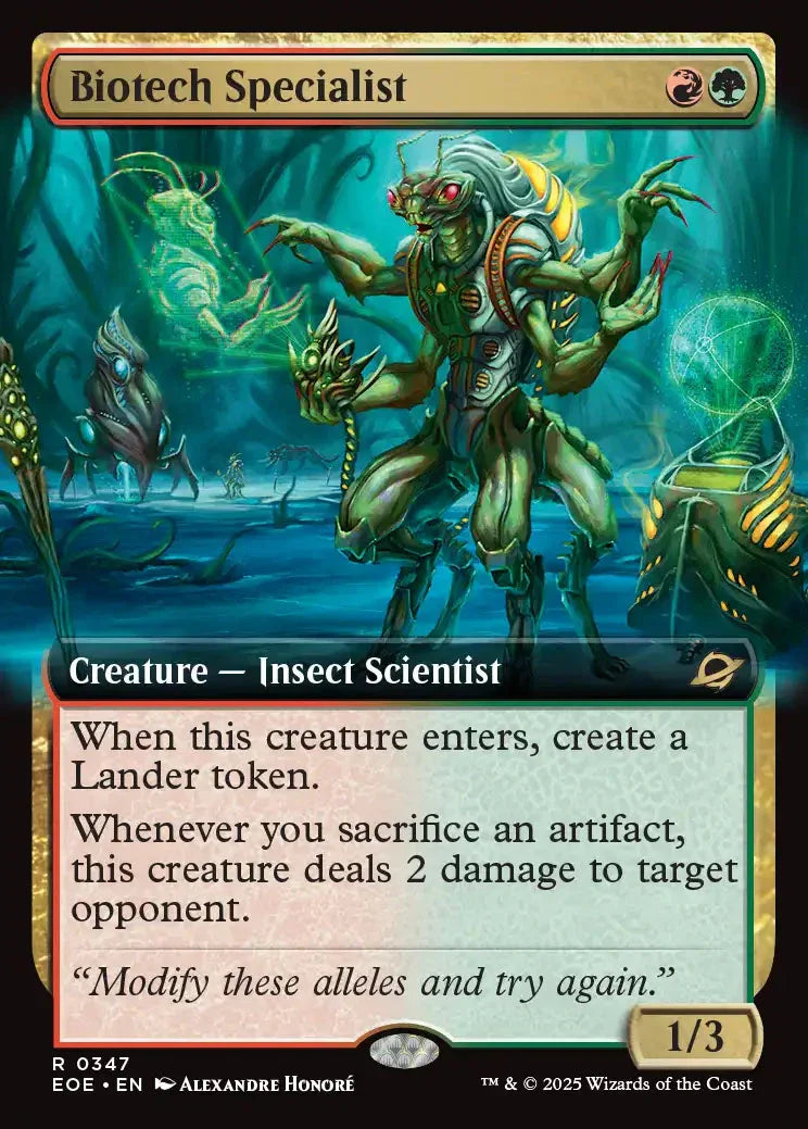 [Foil] EOE 347 Biotech Specialist (0347 - Extended Art) R
