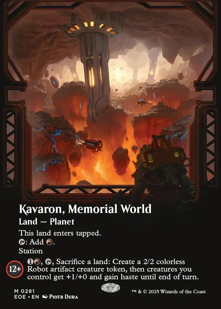 [Foil] EOE 281 Kavaron, Memorial World (0281 - Borderless) M