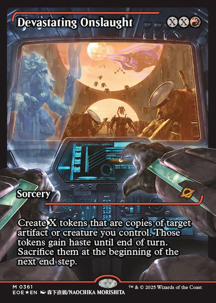 [Foil] EOE 361 Devastating Onslaught (0361 - Japan Showcase) M