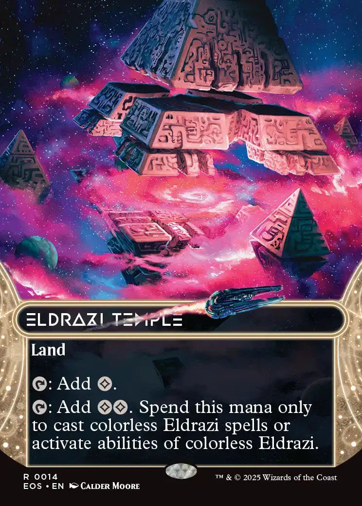 [Foil] EOS 014 Eldrazi Temple (0014 - Borderless) R