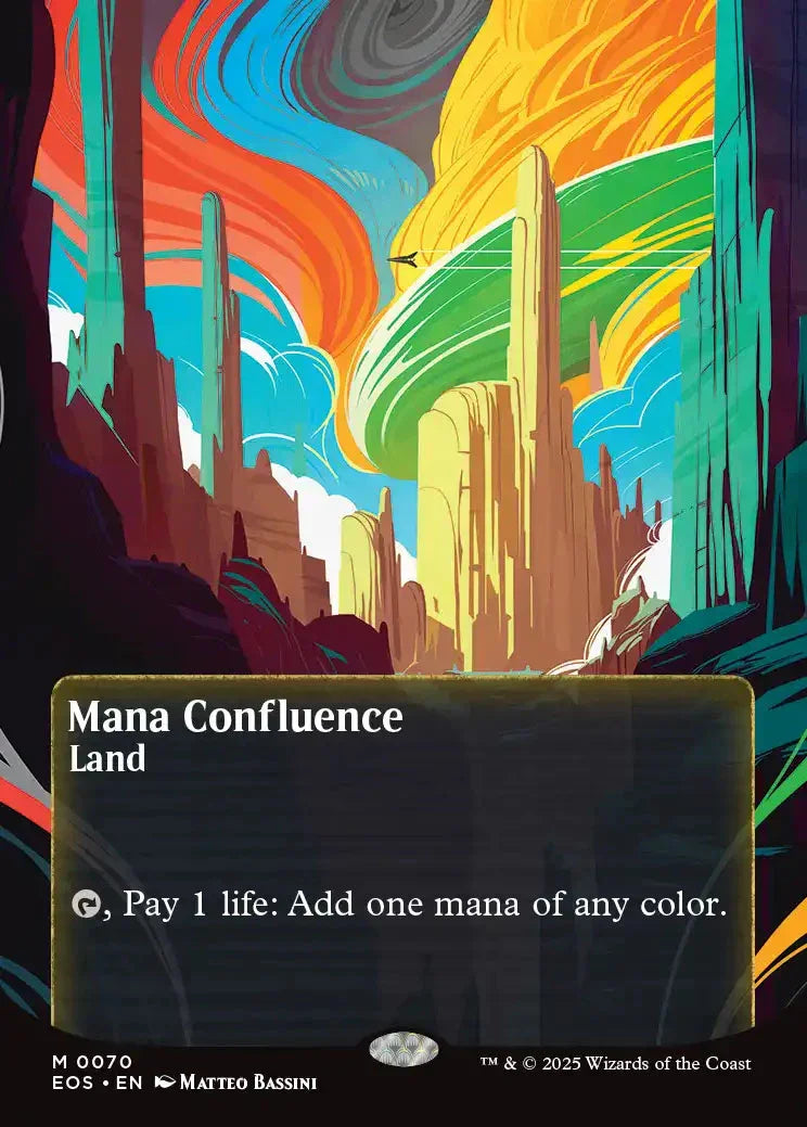 [Foil] EOS 070 Mana Confluence (0070 - Borderless Poster) M
