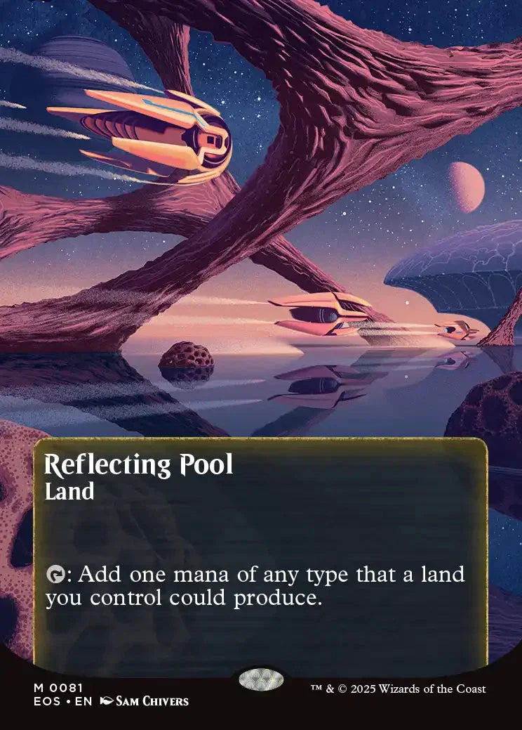 [Foil] EOS 081 Reflecting Pool (0081 - Borderless Poster) M