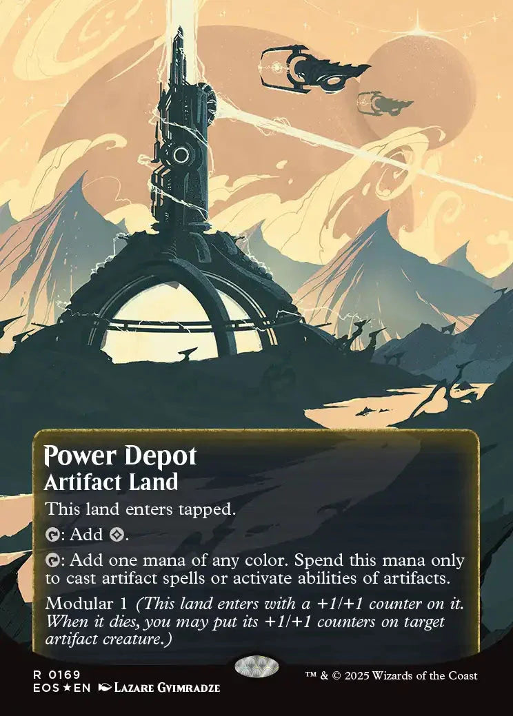 [Foil] EOS 169 Power Depot (0169 - Borderless Poster Galaxy Foil) R