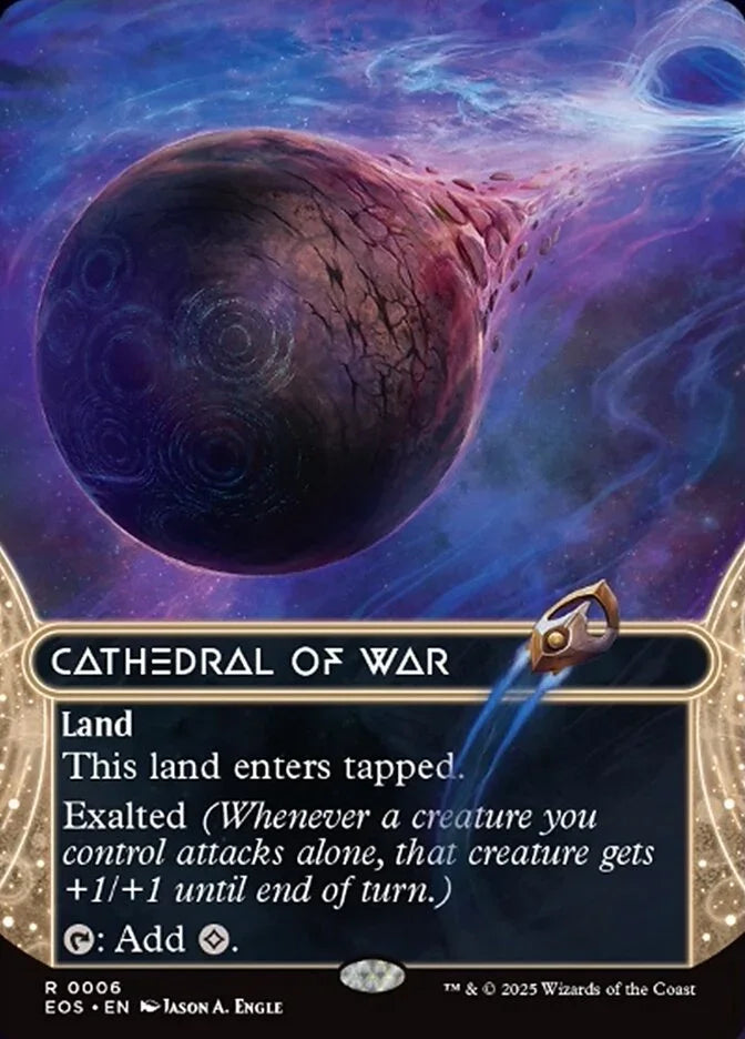 [Foil] EOS 006 Cathedral of War (0006 - Borderless) R