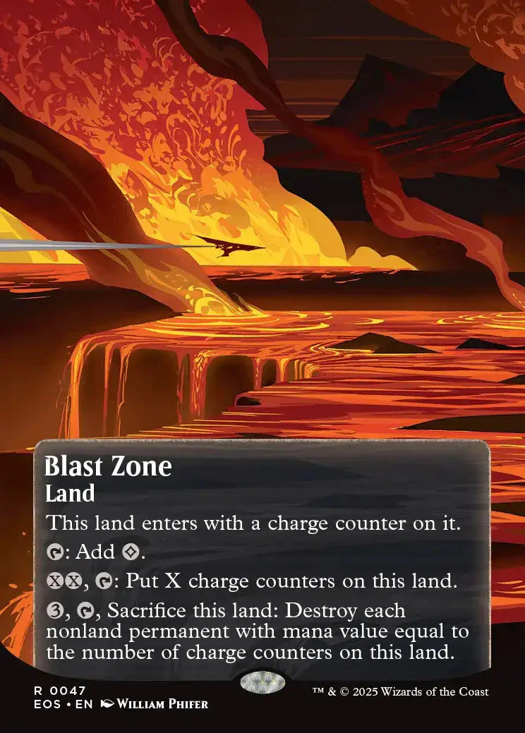 [Foil] EOS 047 Blast Zone (0047 - Borderless Poster) R