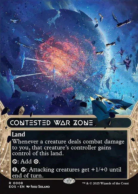 [Foil] EOS 008 Contested War Zone (0008 - Borderless) R