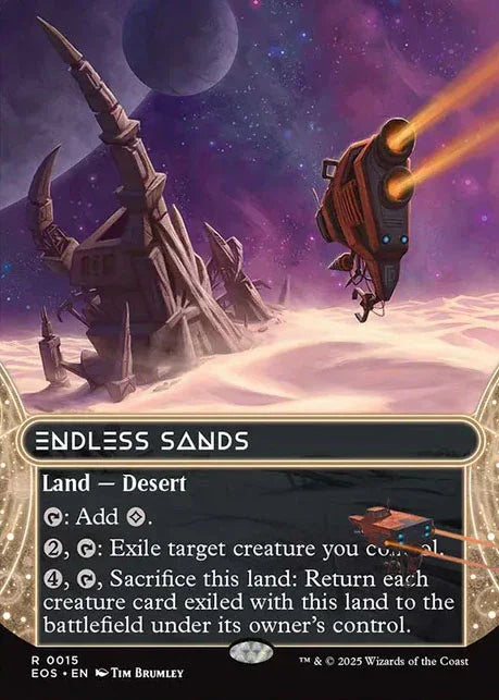 [Foil] EOS 015 Endless Sands (0015 - Borderless) R