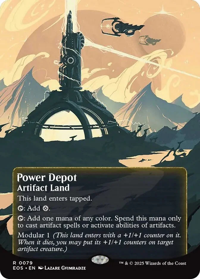 [Foil] EOS 079 Power Depot (0079 - Borderless Poster) R