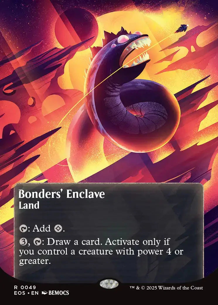 [Foil] EOS 049 Bonders' Enclave (0049 - Borderless Poster) R