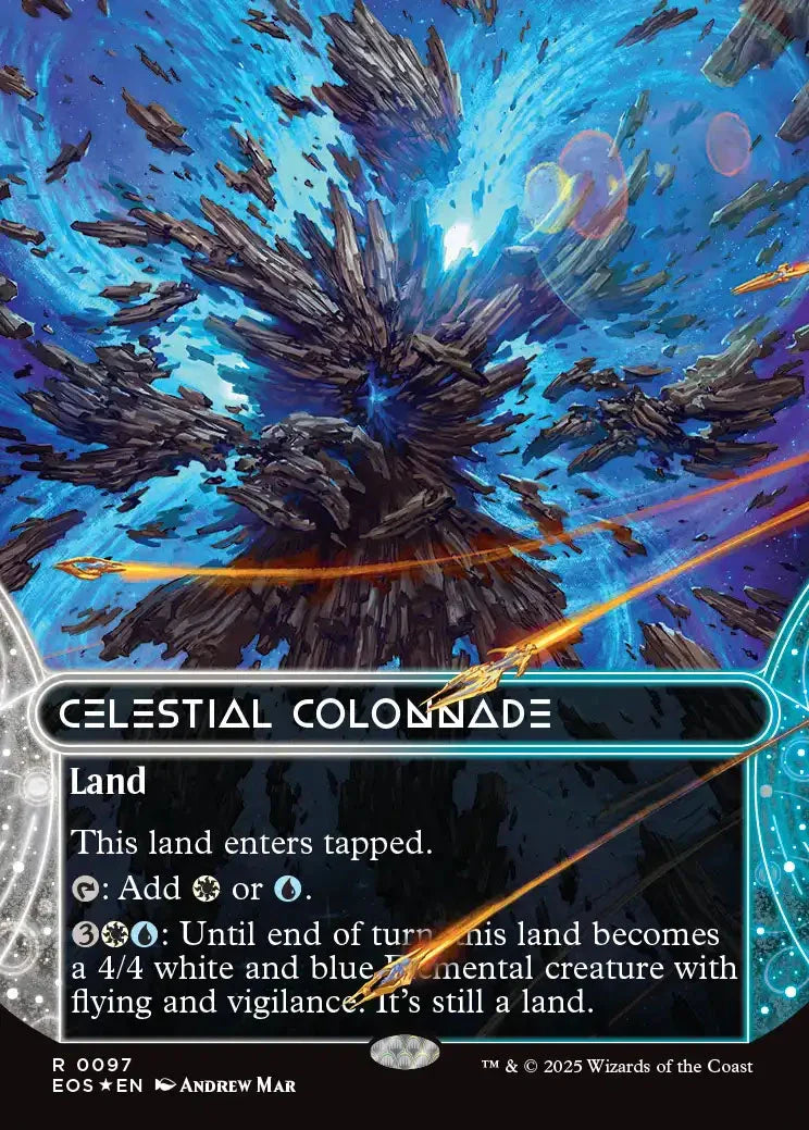[Foil] EOS 097 Celestial Colonnade (0097 - Borderless Galaxy Foil) R
