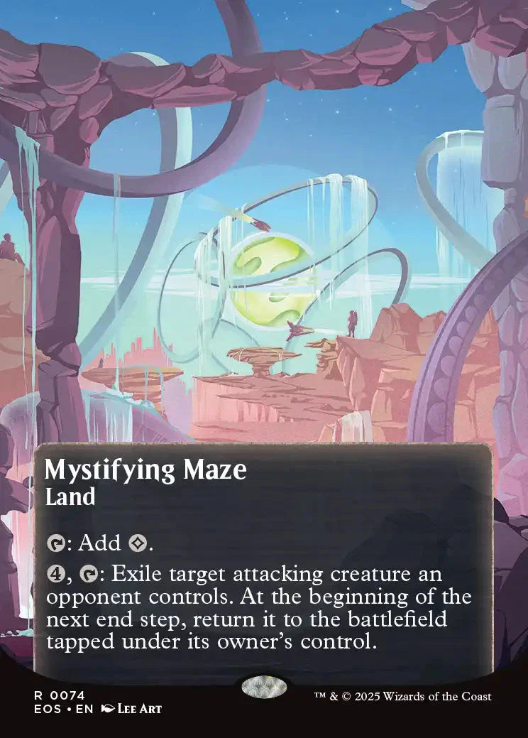 [Foil] EOS 074 Mystifying Maze (0074 - Borderless Poster) R
