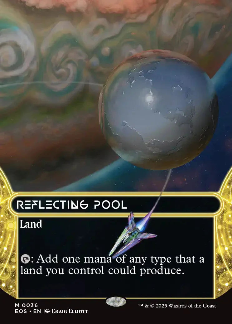 [Foil] EOS 036 Reflecting Pool (0036 - Borderless) M