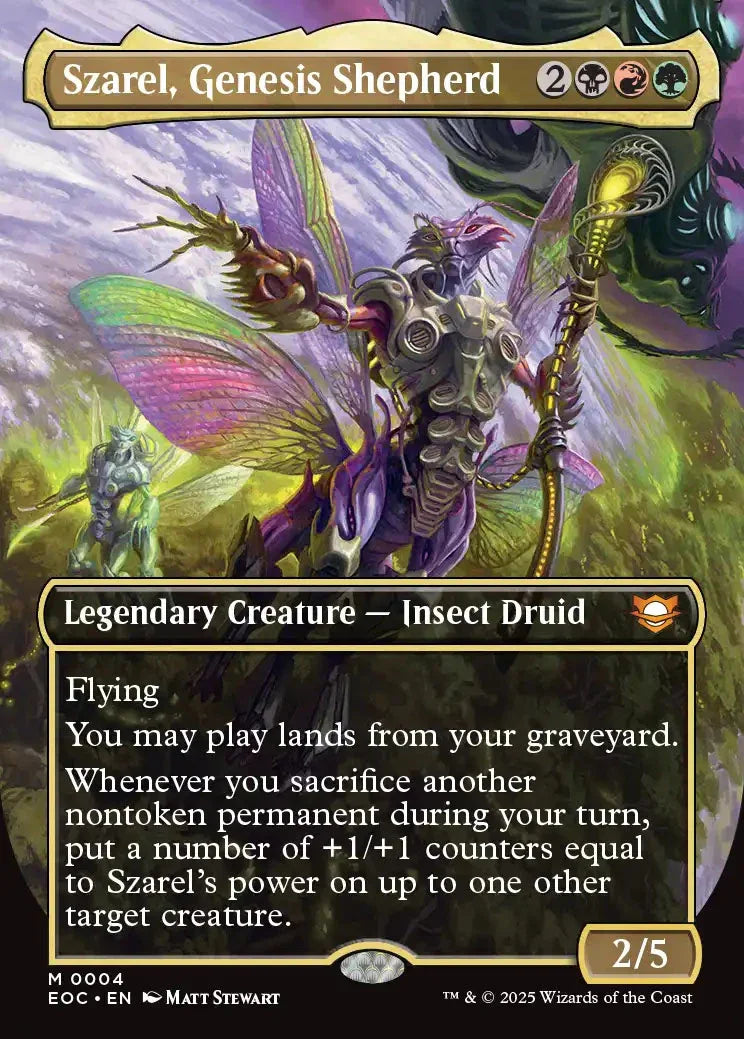 [Foil] EOC 004 Szarel, Genesis Shepherd (0004 - Borderless) M