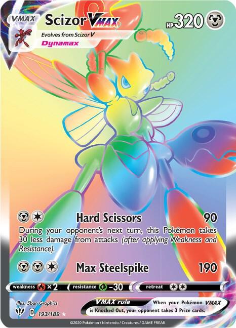 DAA 193/189 Scizor VMAX SR
