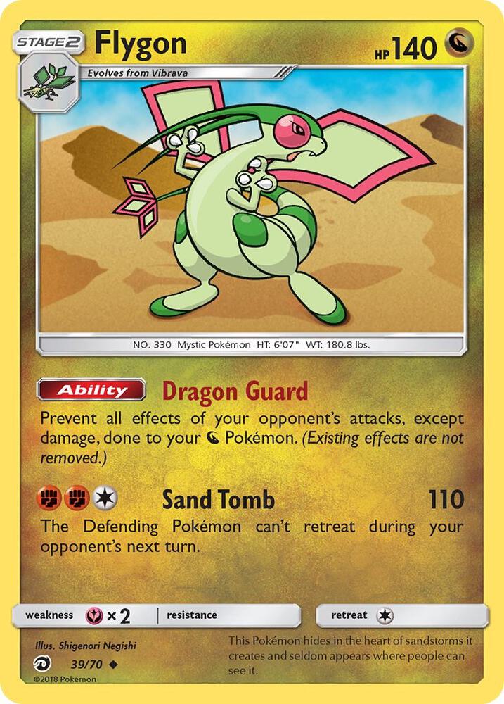 [Reverse Holo] DRM 39/70 Flygon U