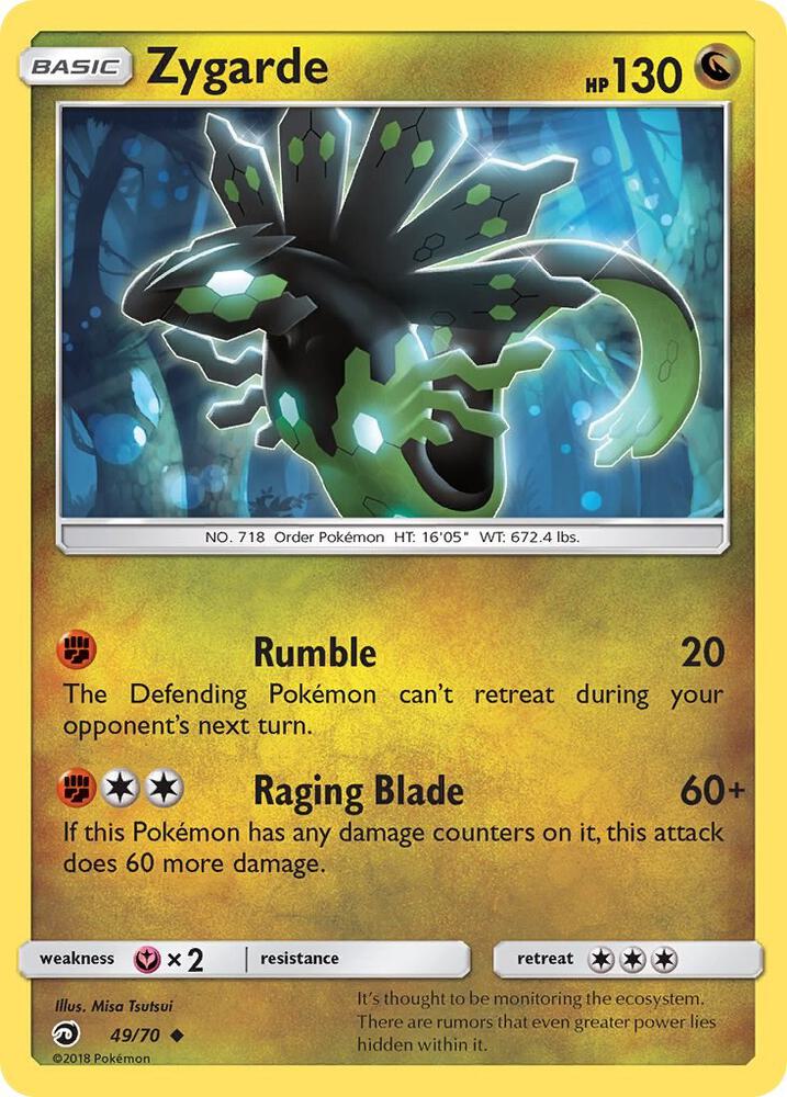 [Reverse Holo] DRM 49/70 Zygarde U