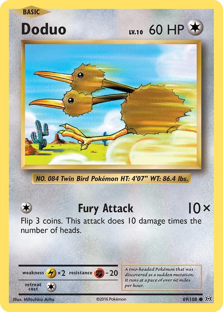 [Reverse Holo] EVO 69/108 Doduo C