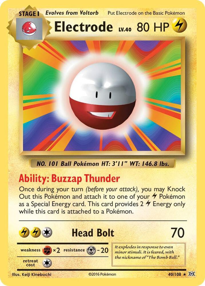 [Reverse Holo] EVO 40/108 Electrode R