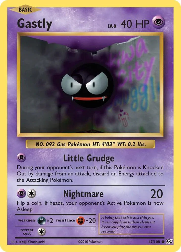 [Reverse Holo] EVO 47/108 Gastly C
