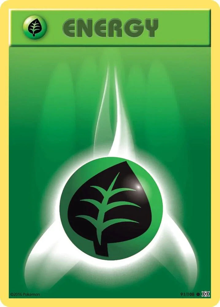 [Reverse Holo] EVO 91/108 Grass Energy C
